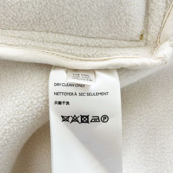 Free People We the Free Stone Cold Circle Cape Mustard Yellow Boucle Pancho - Picture 13 of 16